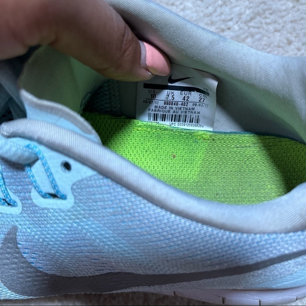 Blue Nike Sneakers - Picture 4 of 5